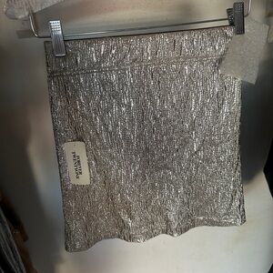 Forever 21 Metallic Skirt NWT